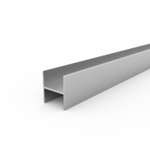 Aluminium H-profiel 32x28x1.5mm - Onbehandeld