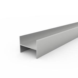 Aluminium H-profiel 32x43x1.5mm - Onbehandeld