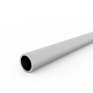Aluminium Ronde buis 50x40mm - Onbehandeld