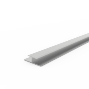 Aluminium Koppelprofiel-H 40x20x8.0mm - Onbehandeld