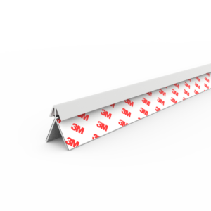 Aluminium Driehoekprofiel 60Â° 4 vom-1 4100 silver (+Tape)